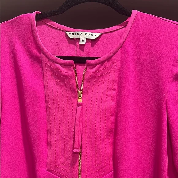 Trina Turk medium blouse - NWOT - Picture 2 of 4